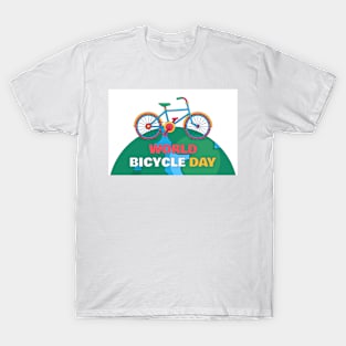 World Bicycle Day T-Shirt